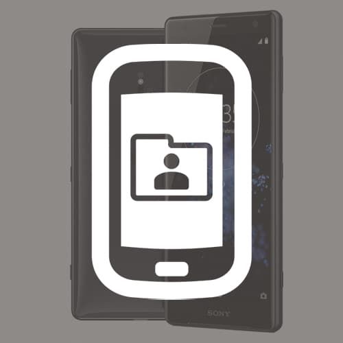 Сохранение данных / контактов Sony Xperia XZ2 / XZ2 Daul